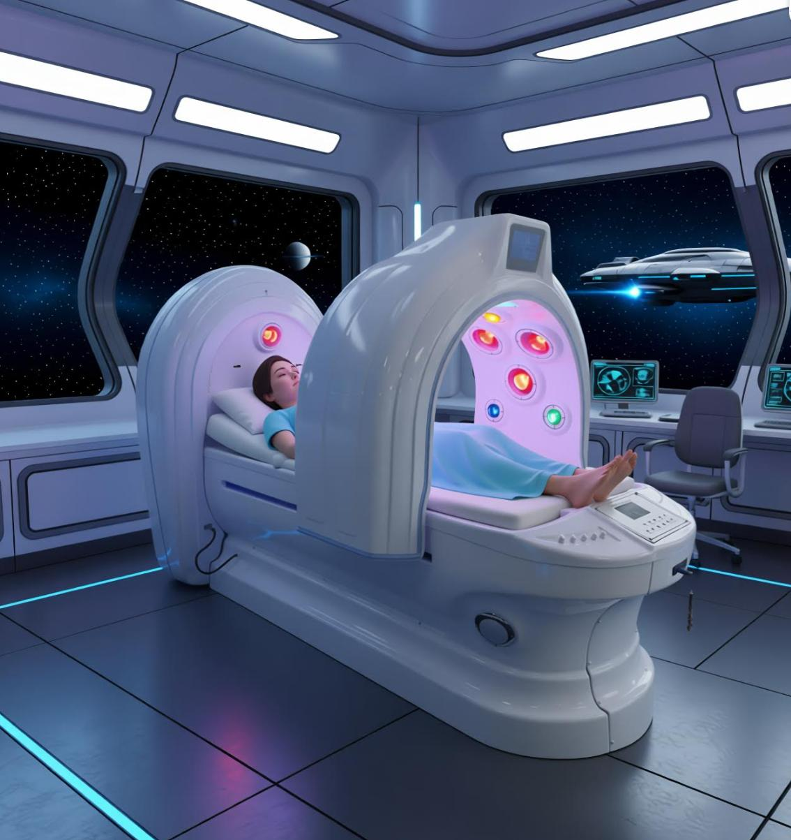 Home biogenesis healing pod